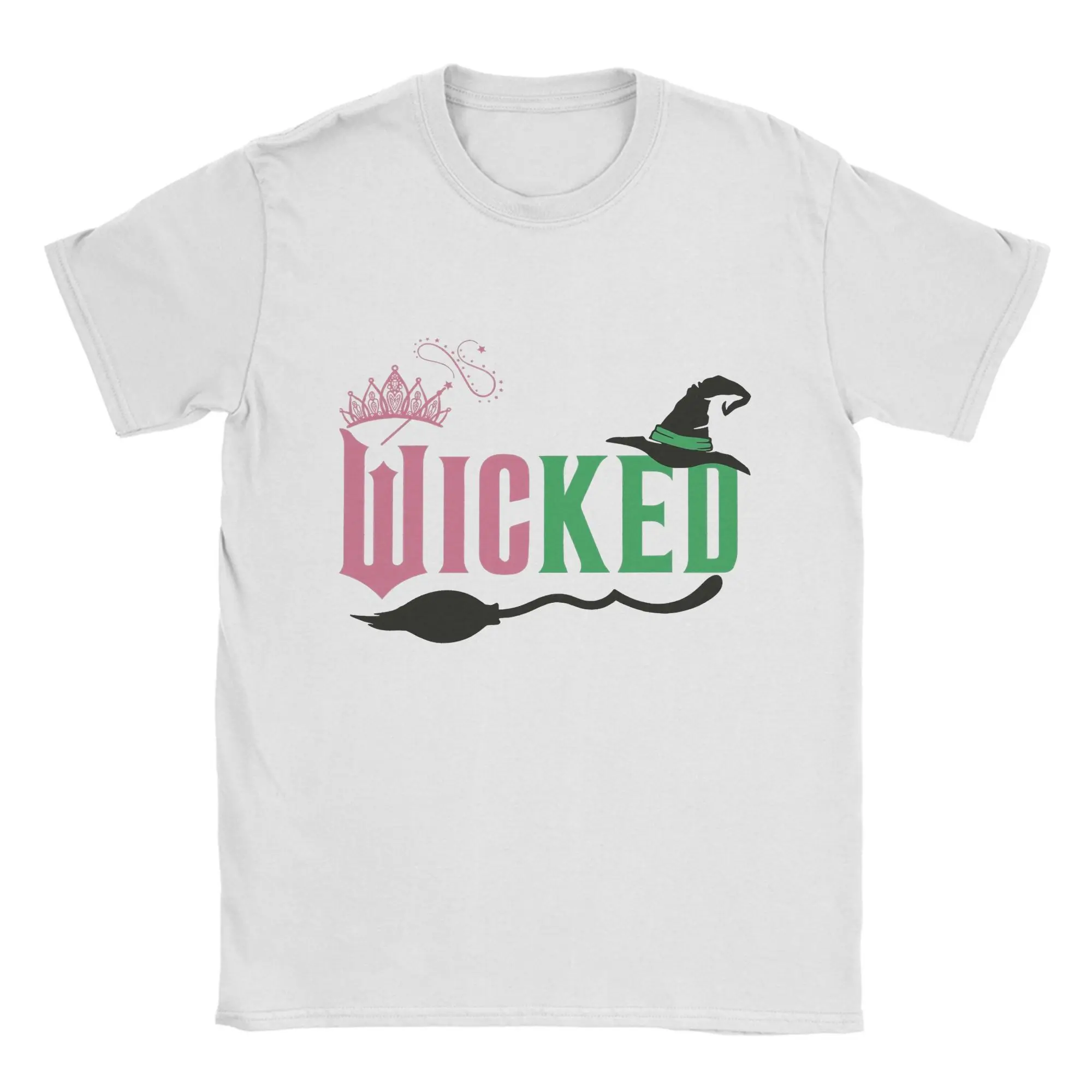 

Wicked Magic Movie Washed T-Shirt for Men Novelty 100% Cotton Tees Crewneck Short Sleeve T Shirt Summer Clothing