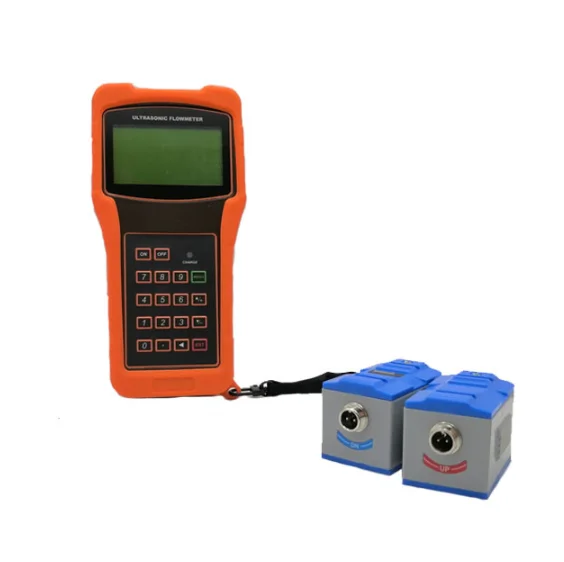 TUF-2000H Handheld Ultrasonic Water Flowmeter Clamp Portable Digital Flow Meter TL-1 Sensor DN300-DN6000