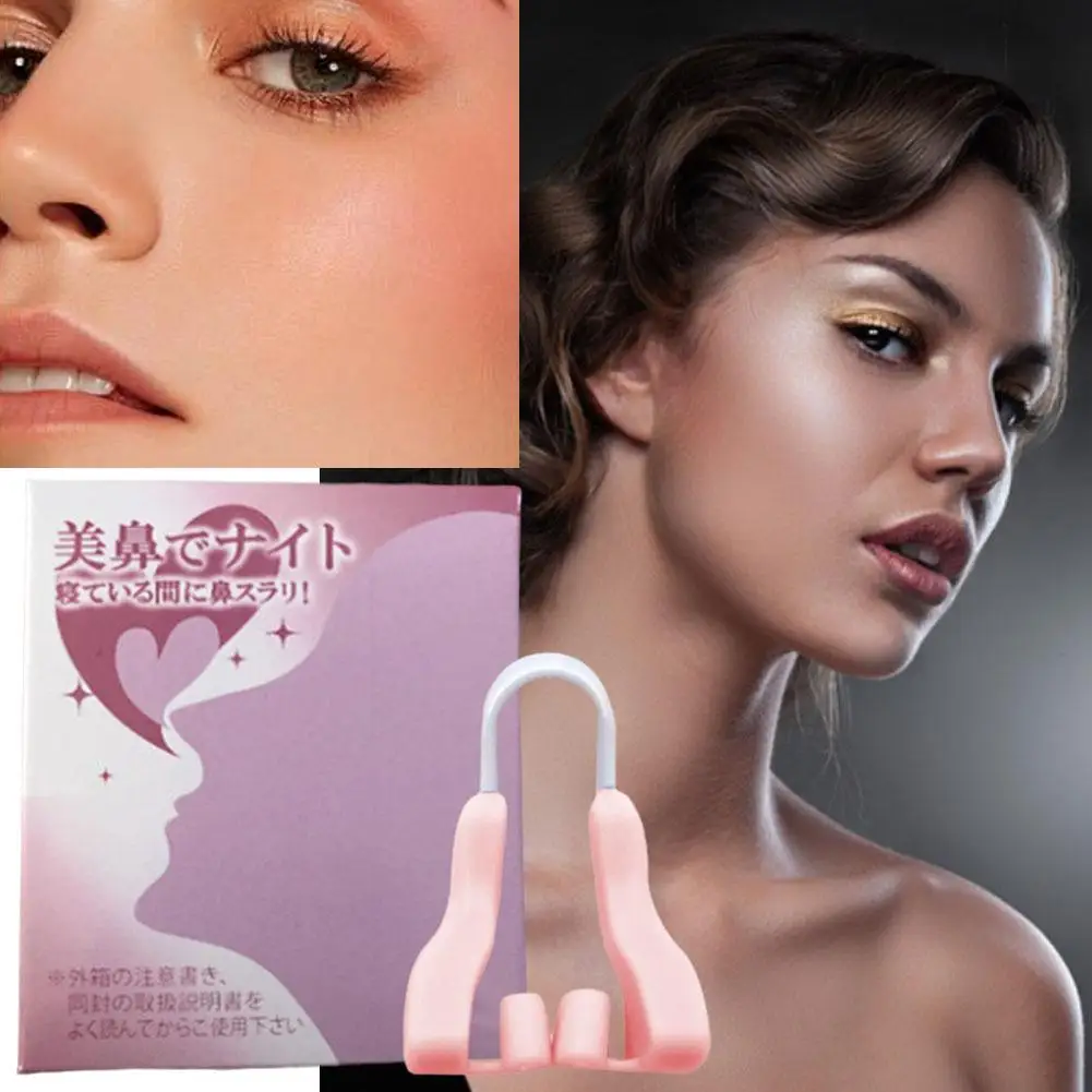 Magic Nose Shaper คลิปจมูกยก Shaper Shaping Slimmer Straightener ซิลิโคนความงามไม่เจ็บสะพานจมูกเจ็บปวดจมูก To O0G7