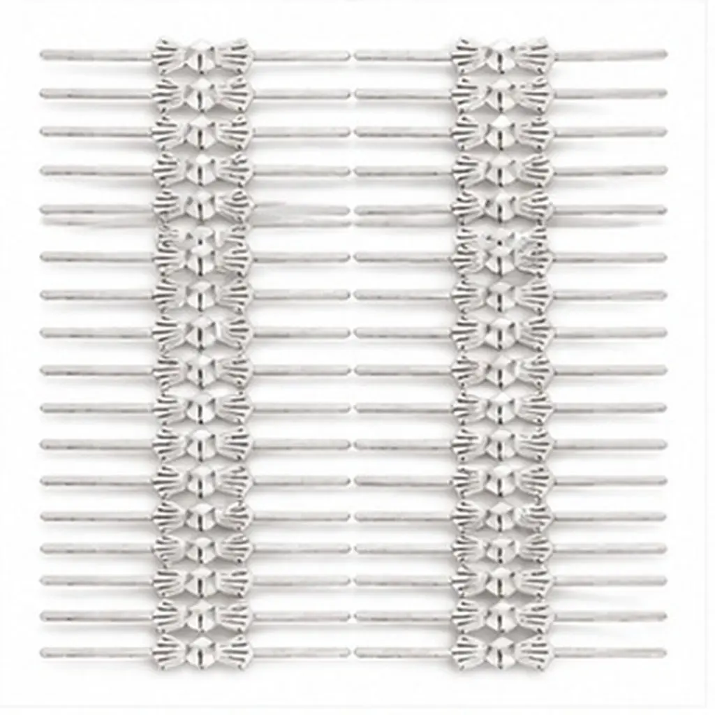 100Pcs Crystal Bow Tie Chandelier Connectors Iron Butterfly Fasteners Crystal Lamp Hanging Clips Chandelier Replacement Parts