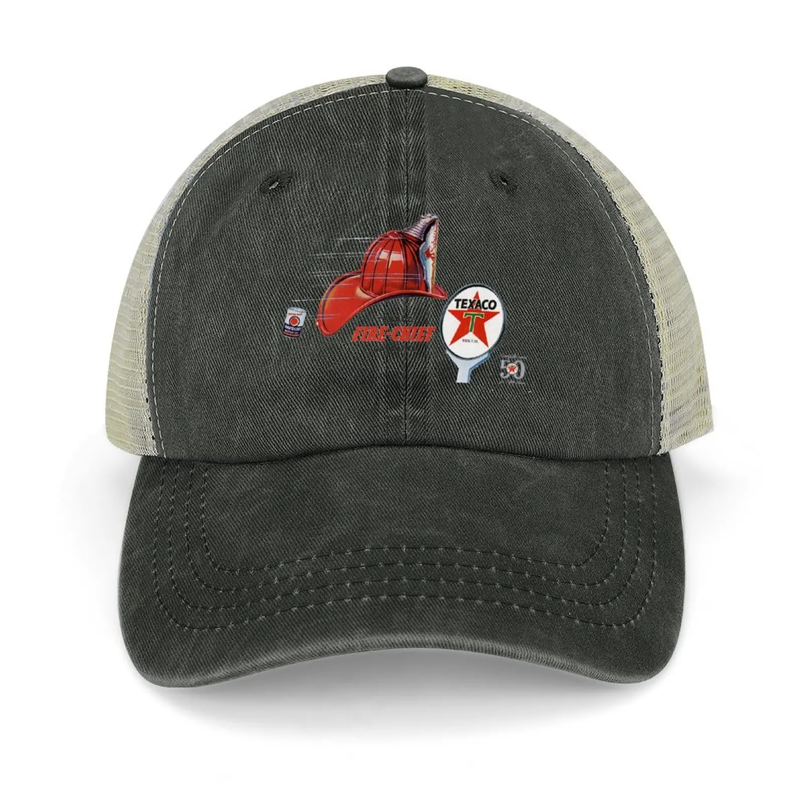 

Texaco Fire Chief 1950s Baseball Cap designer cap Male hat sailor cap for men Ball For Girls Men's