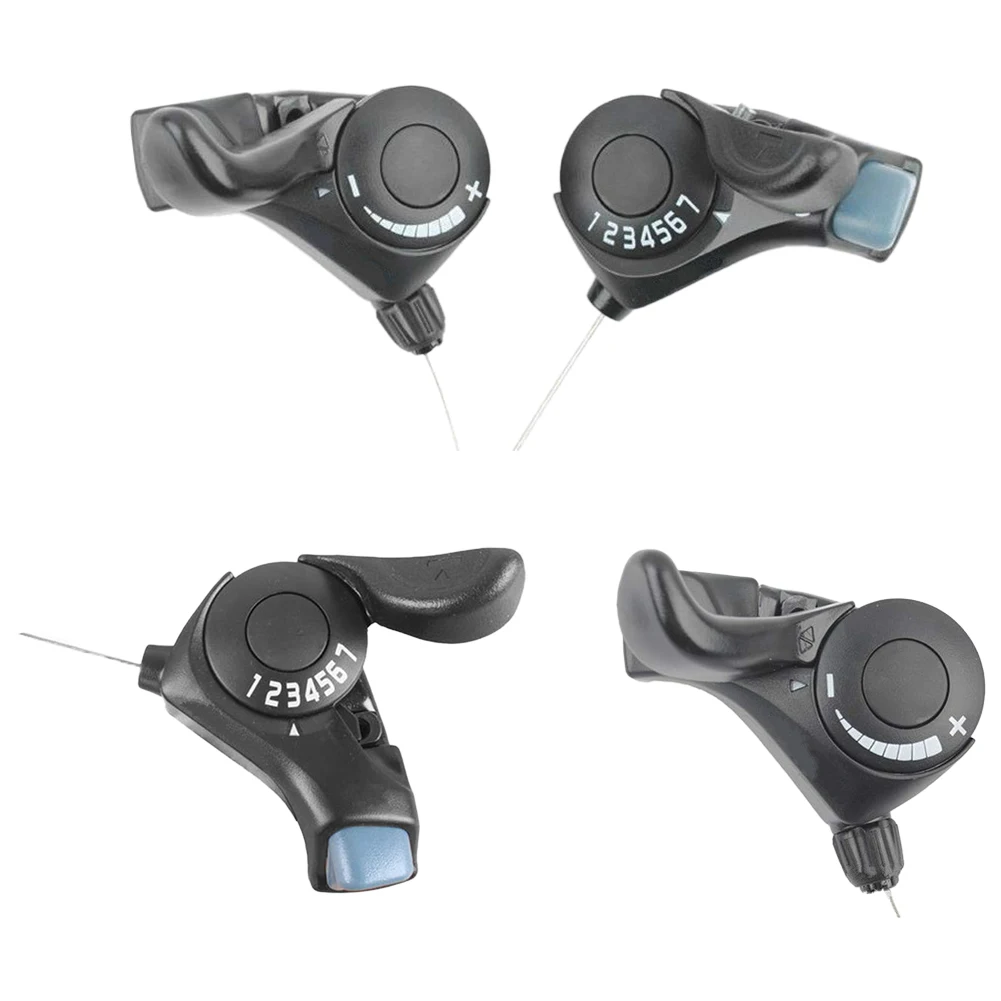 SL-TX30 Bicycle Shift Lever High Strength 3/7/21 Speed Trigger Shifters Thumb Gear Shifter Lever Set for Mountain Bike Road Bike