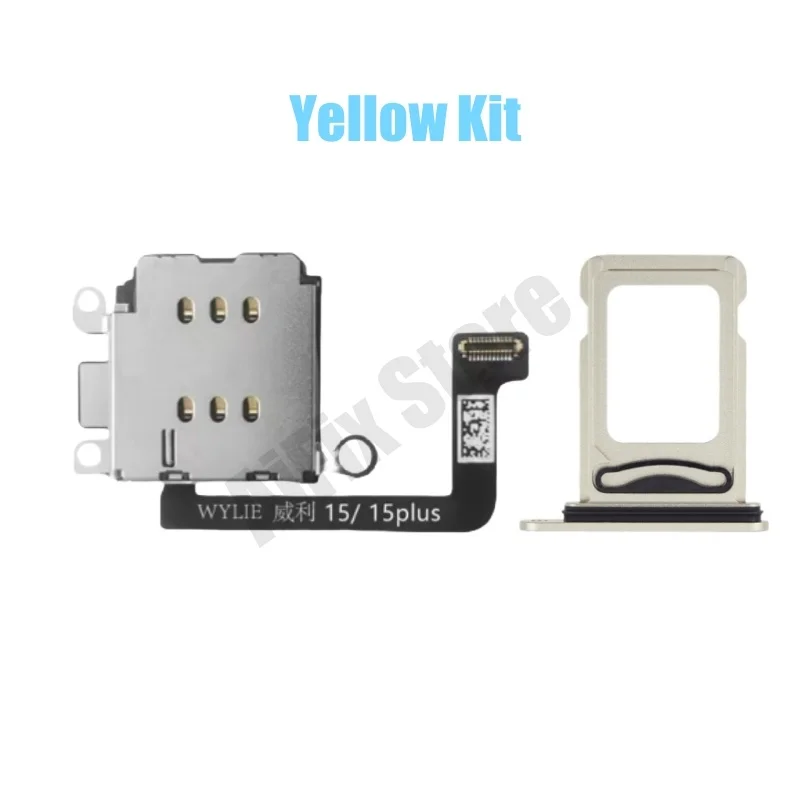 لهاتف iPhone 15 15plus Esim تعديل إلى محول Sim مع صينية بطاقة Sim المزدوجة الخارجية تحتاج إلى فتحة ثقب #6