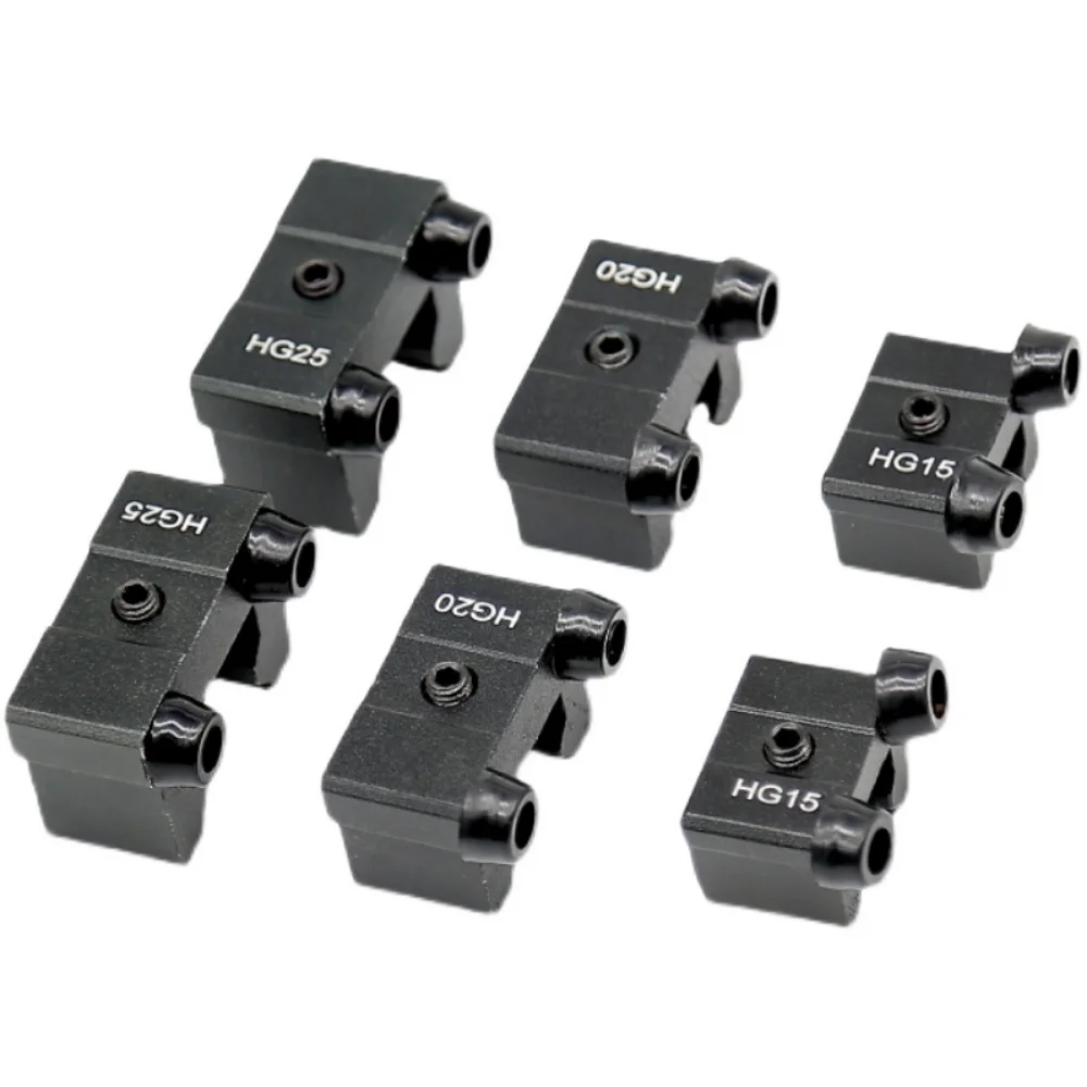 Linear Guide Rail Slider Limit Block HGH15 20 25 30 Stroke Fixed Block Limiter Buffer Anti-collision Block CNC 3D Printer