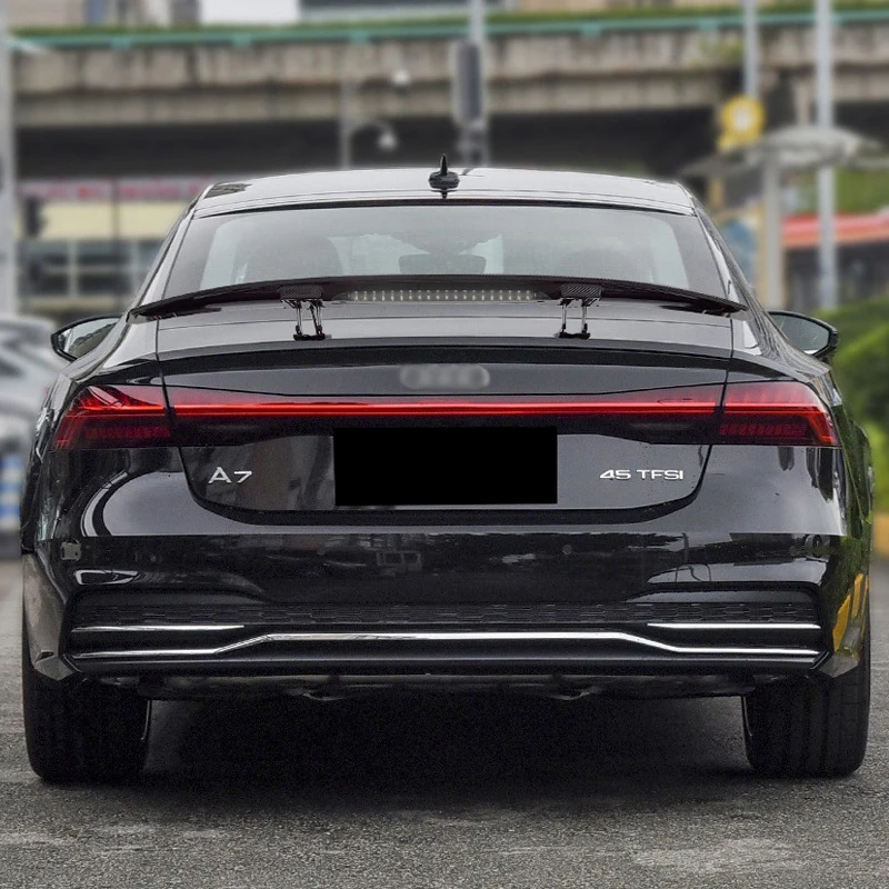 

Car Electric Rear Spoiler Wing Trunk Tail Remote Control Modification Accessorie ABS For Audi A7 2009 12 15 16 18 19 20 21 2023