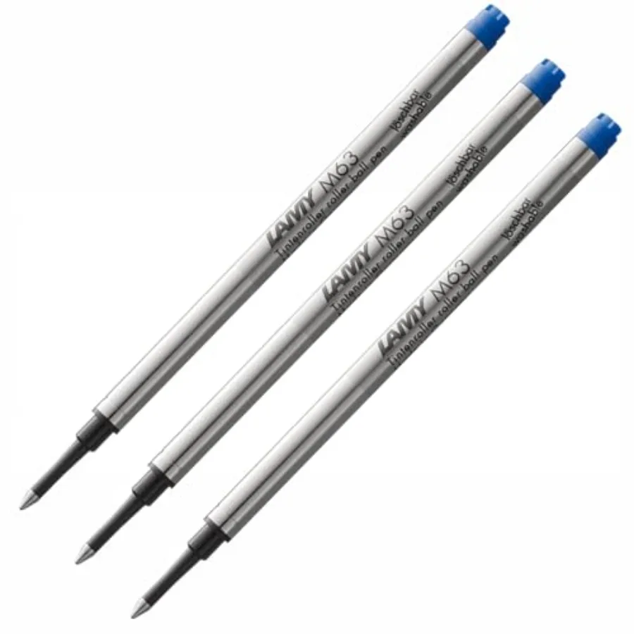3 x M63 Rollerball Refill Blue DB18560