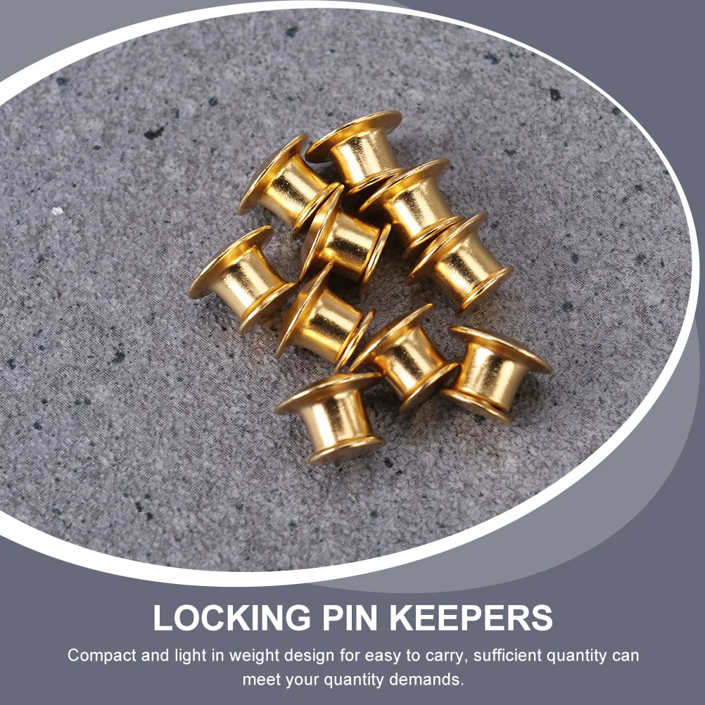 Combination Lock Flat Head Buckle Cap Alloy Locking Pin Keepers Professional Tack