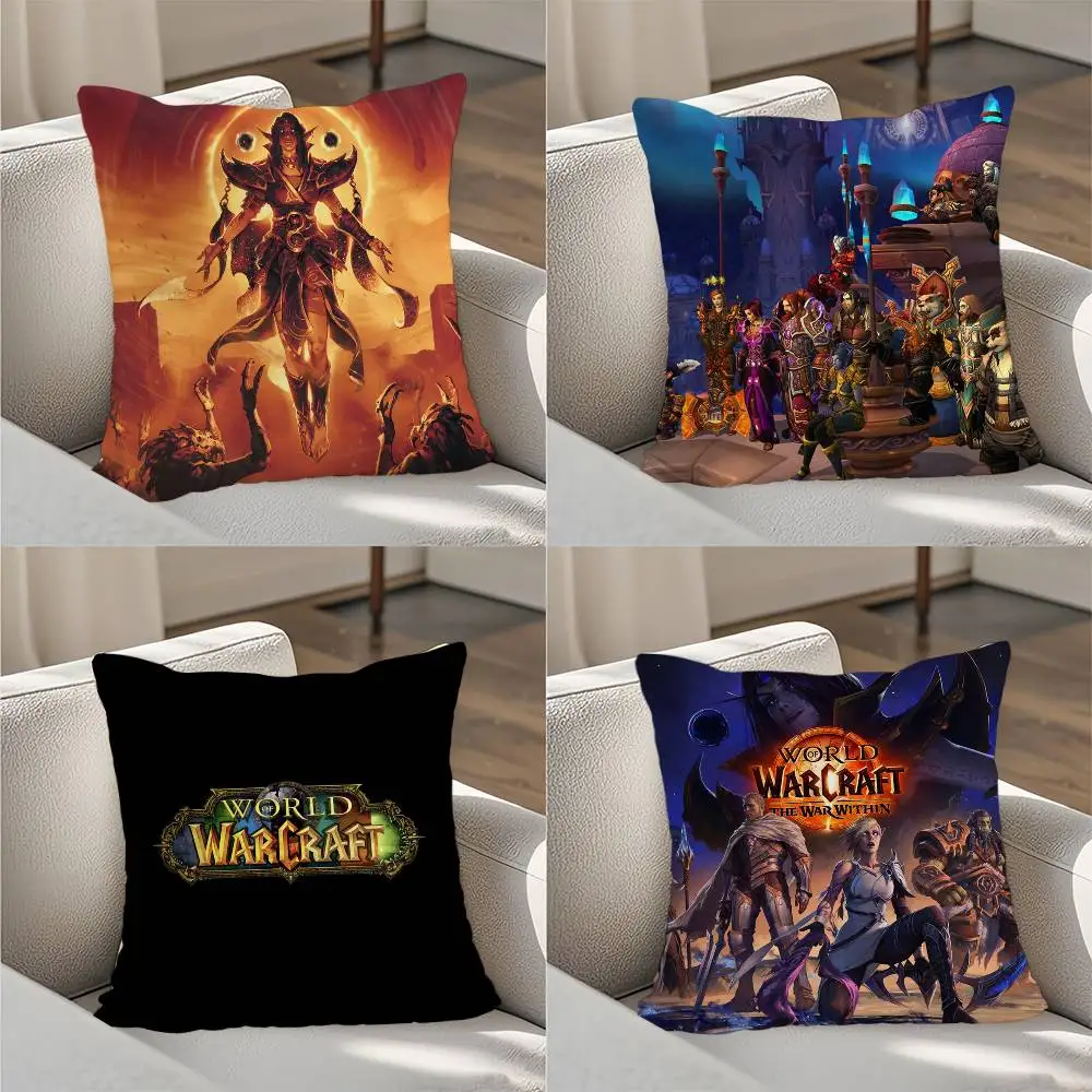 

W-WOW Games Worlds Pillow Case Luxury Double-sided For Car Pillows 45x45 Cushions Cover Home And Decoration Sofa Pillowcase 50x5