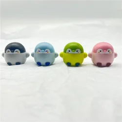 1Pcs Kawaii Cute Cartoon Mini Koupen Chan Positive Baby Optimism Penguin Figure Model Rurutea Toy Gift for Kids