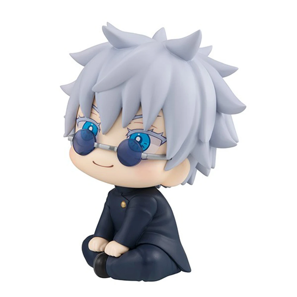 

10cm JJK series Anime Figure mini cute Gojo doll Gojo satoru Look up Action Figure Anime Plush PVC Collector Toy Model Gifts