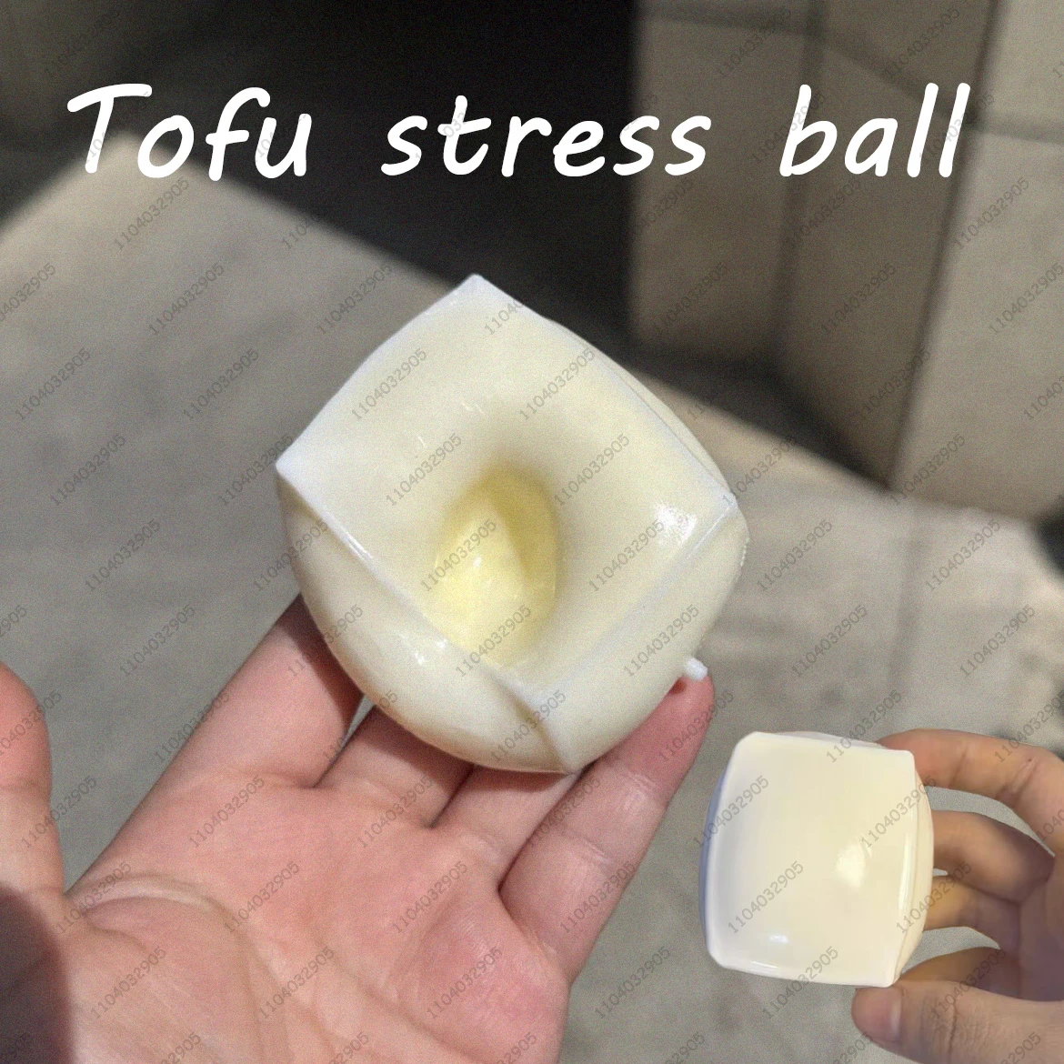 

Мяч-антистресс из тофу, формируемый, не отскакивающий, с кремовой текстурой, сенсорная игрушка-фиджет для ASMR-терапии, антистресс-игрушка для взрослых и детей, подарок