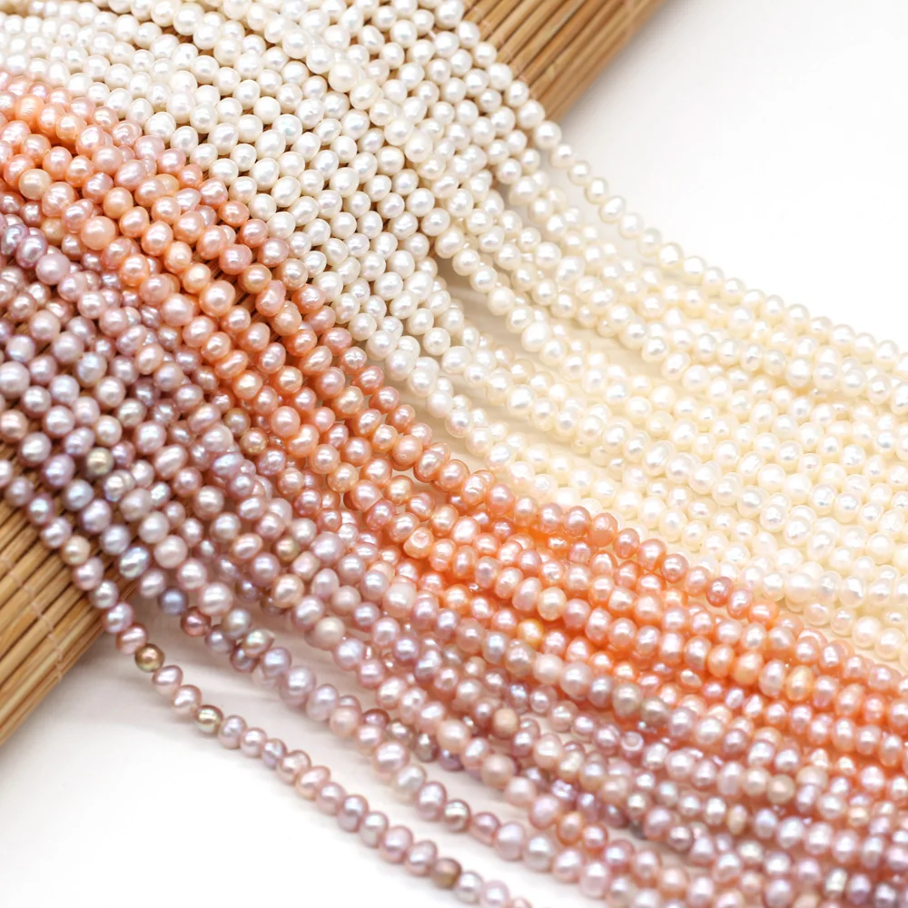Natural Freshwater Pearl Potato Beads Exquisite Women's High Quality Gifts for Jewelry Making DIY Necklace Bracelet Accessories