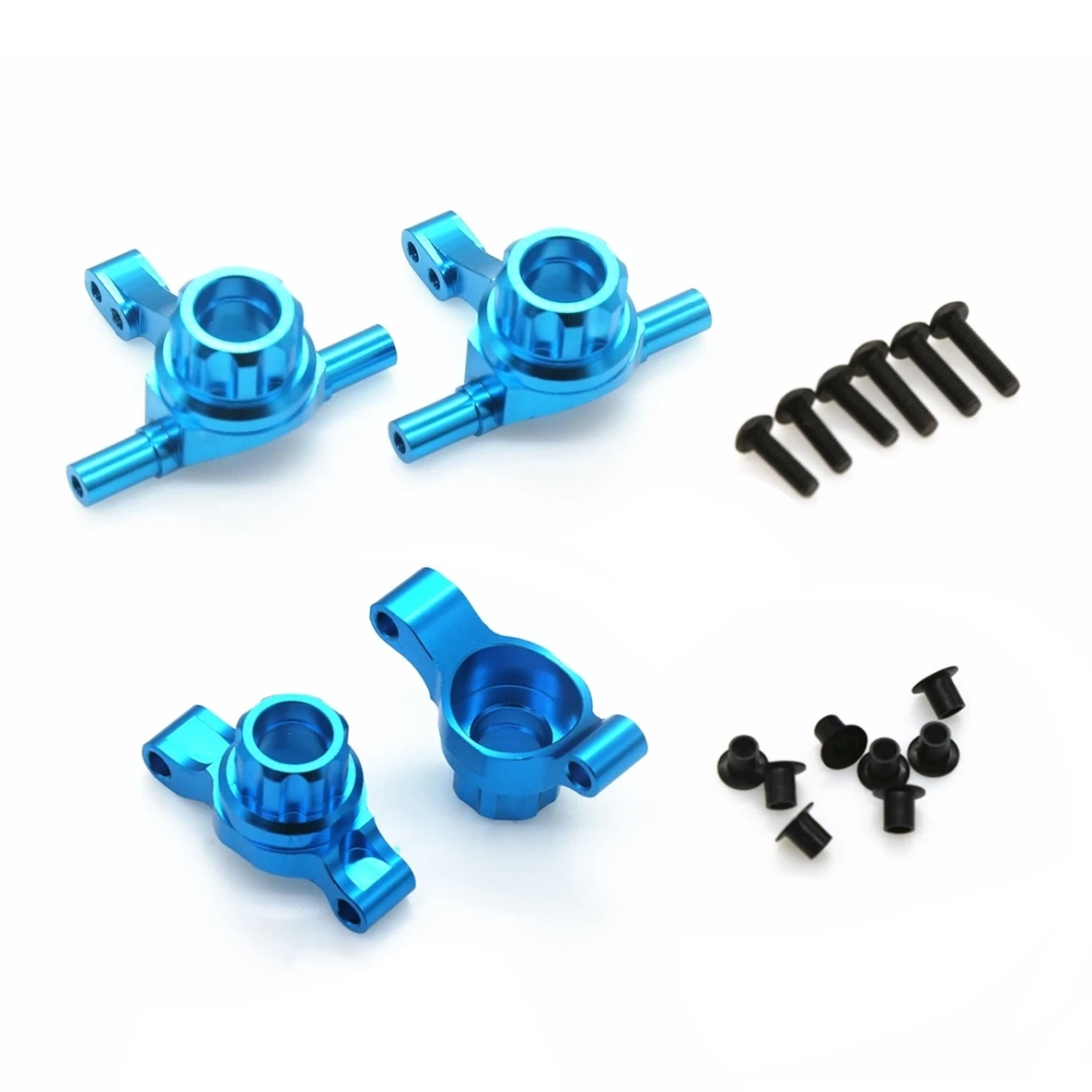 4pcs Metall vorne und hinten aufrecht Achsschenkel Achsschenkel Set für Tamiya tt02 TT-02 1/10 rc Auto Upgrade Teile