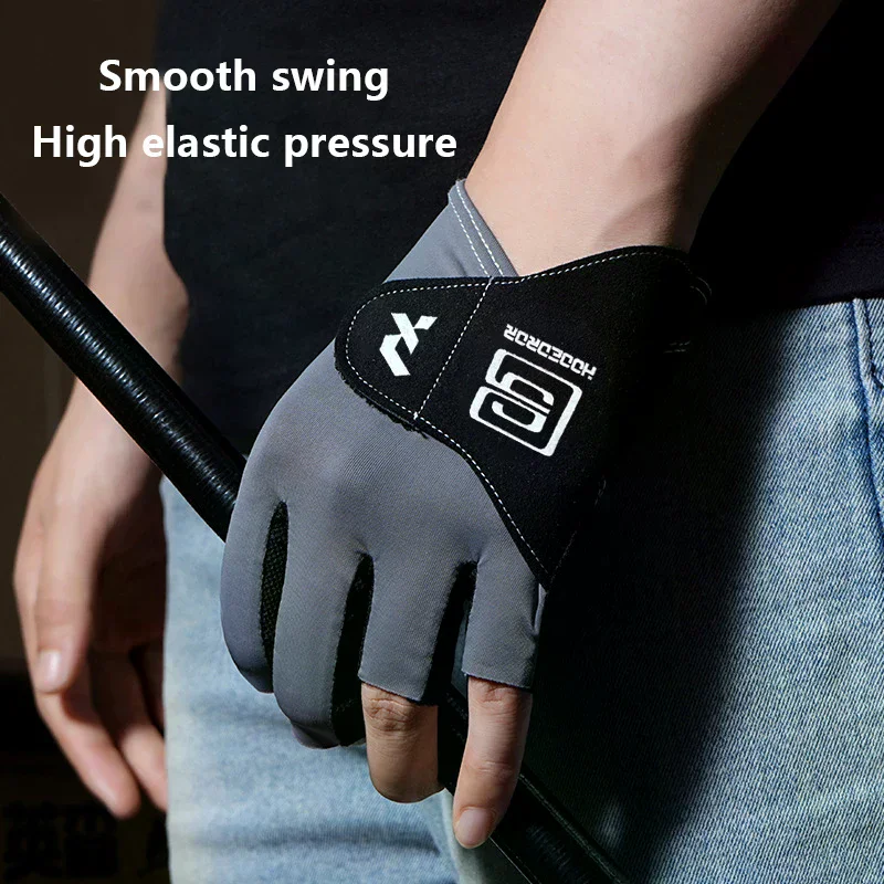 ถุงมือบิลเลียด 1 ชิ้น สำหรับมือซ้าย ถุงมือสนุกเกอร์แบบ 5 นิ้ว กันลื่น ระบายอากาศได้ดี สำหรับฝึกซ้อมบิลเลียด เหมาะสำหรับผู้ชายและผู้หญิง