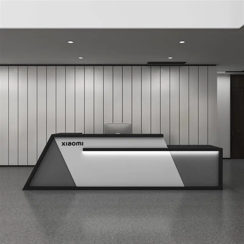 

Storage Cheap Luxury Reception Desks Wood Design Drawer Modern Reception Desks White Tall Best Empfang Theke Office Furniture
