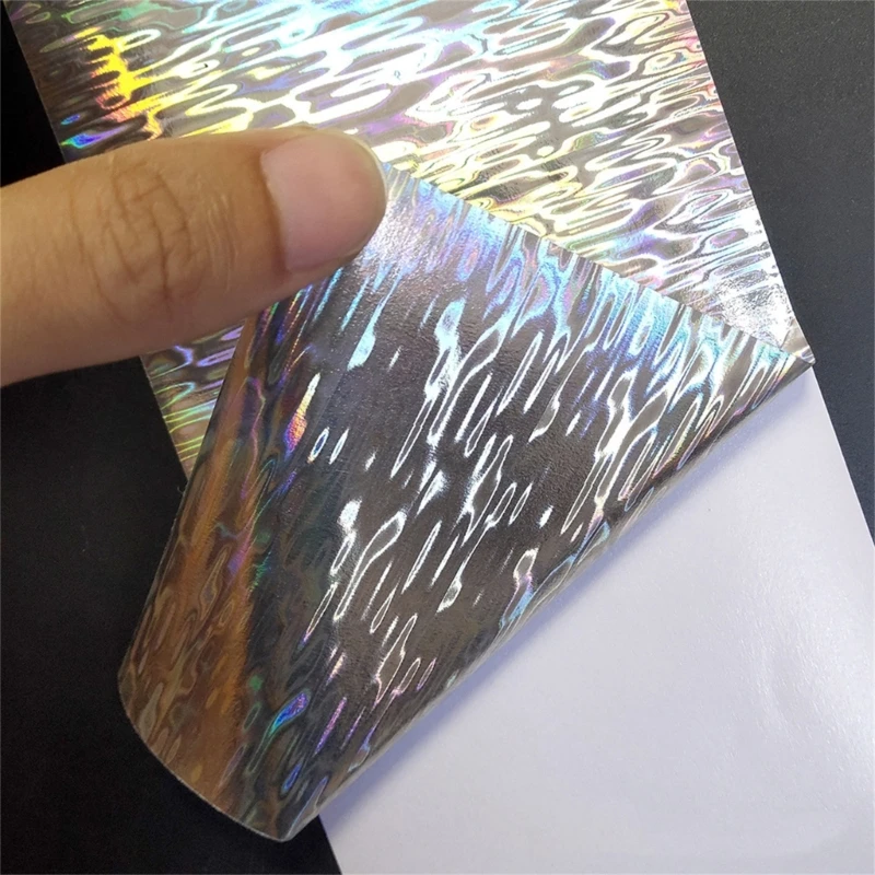 18Pcs Fishing Lure Tape Reflective Fishes Scale Stickers Holographics Adhesive Film Artificial Fishes Skin Jig Stickers