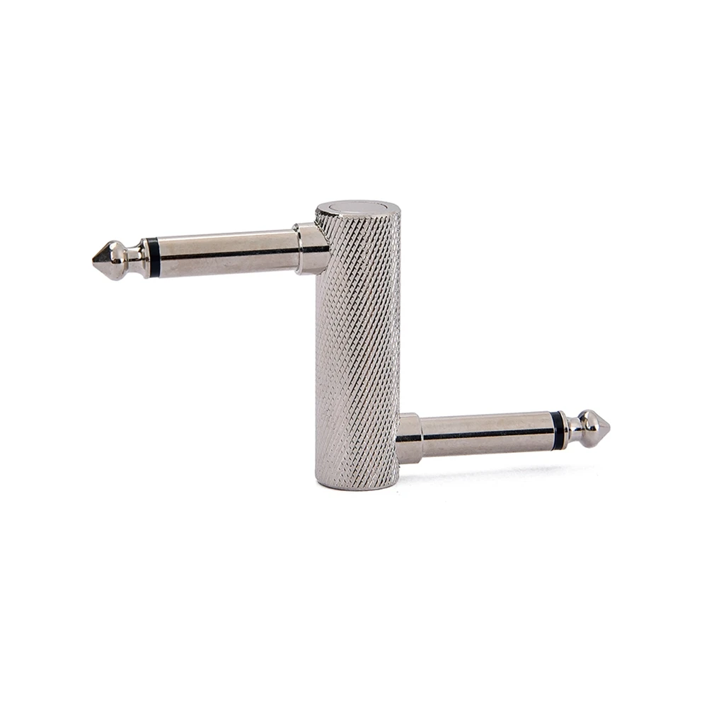 

Z Type Effect Pedal Connector for Electric Guitar Bass 1/4" to 1/4" Plug Instrument Connector Coulper 6.35mm Jack Interface Cabl