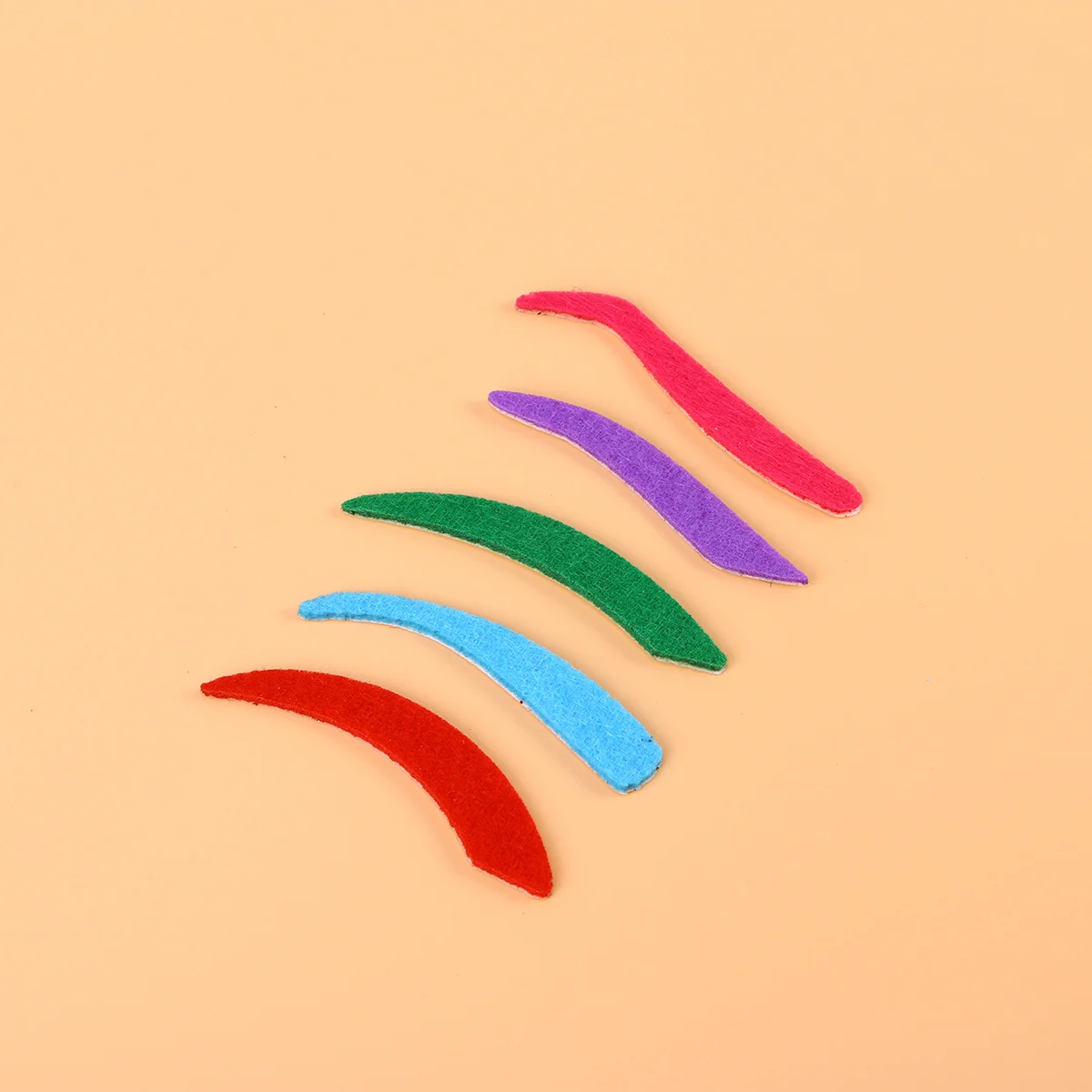 

5Pcs Halloween Fake Eyebrows Costume Set 4 Designs 5 Colors Self Adhesive Funny Party Cosplay Props Halloween Eyebrows