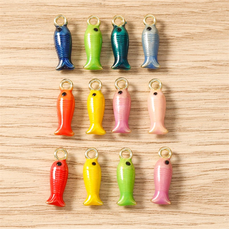 5 Stück 14x15mm Cartoon 3D Emaille Meereslebewesen Hummer Anhänger für Schmuckherstellung Ohrringe Halsketten DIY Bastelzubehör – Detail 8