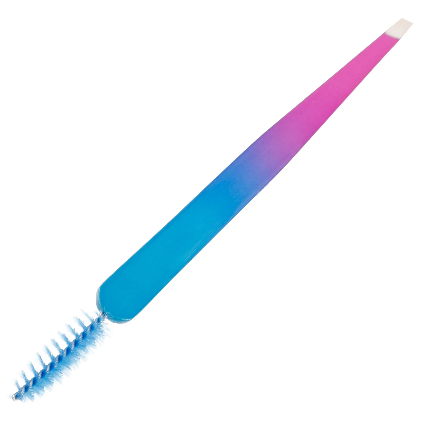 Eyebrow Tweezer Stainless Steel Portable Brow Clip Precision Tip Shaping Tool With Brush Travel Makeup Accessory Beauty