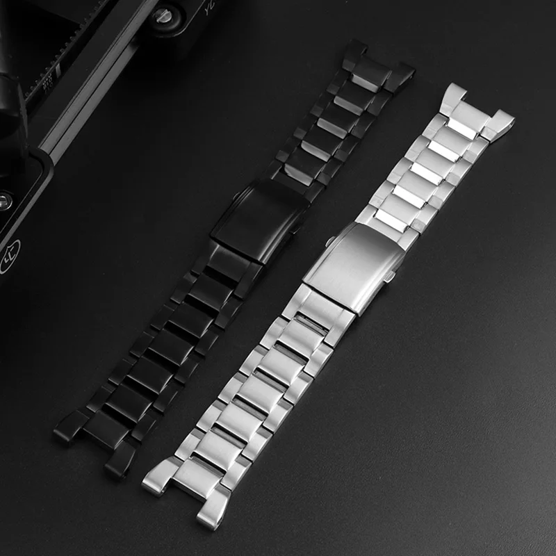 For Casio G-Shock Watch Band GST-210 GST-W300 GST-400G GST-B100 S100D/S110D/W110 Watchband Stainless Steel Strap Bracelet