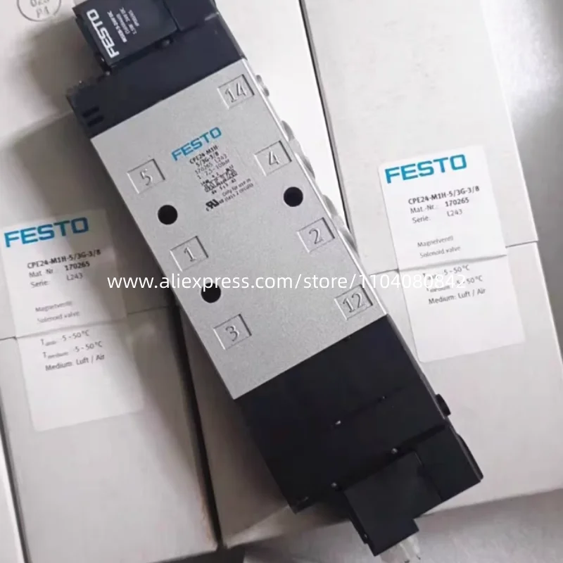 

Новый оригинальный фесто-клапан CPE24-M1H-5/3G-3/8 170265