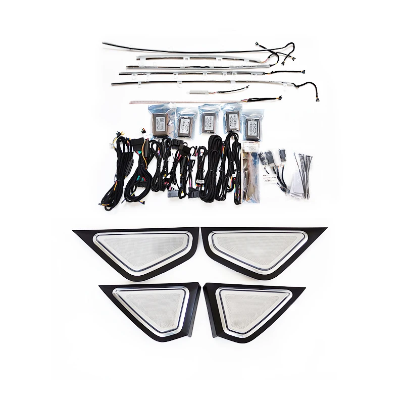 For Porsche 2009-2017 Car Modification Panamera 970 Cayenne 958 Interior Atmosphere Lights Door Lighting Car Light Accessor