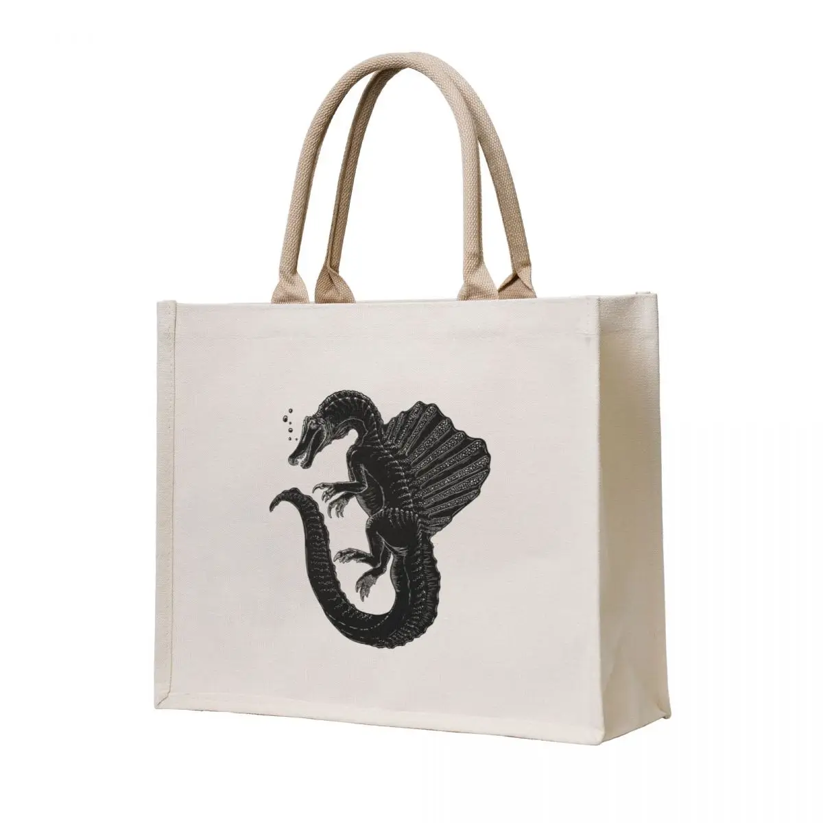 

Spinosaurus Tote Bag Canvas shoulder bag Candy bags the tote bag Beach