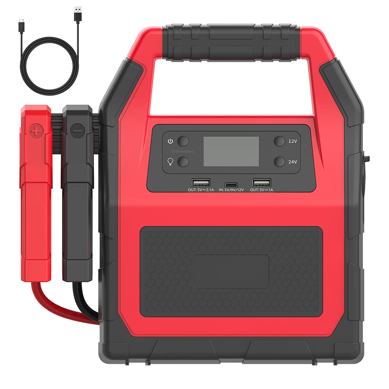 CARKU Handheld 45000 Mah 1500A 12/24v Diesel Tractor And Truck Lithium Battery Jumper Starter