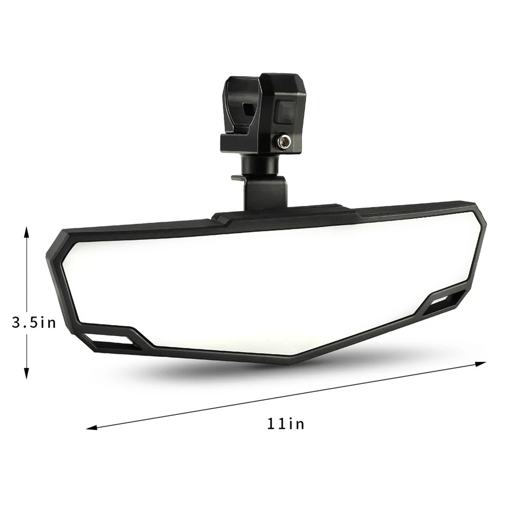 Espelho retrovisor utv para polaris rzr can am maverick ártico gato para 1.5 "a 2.0 Polegada gaiola de rolo redonda acessórios utv