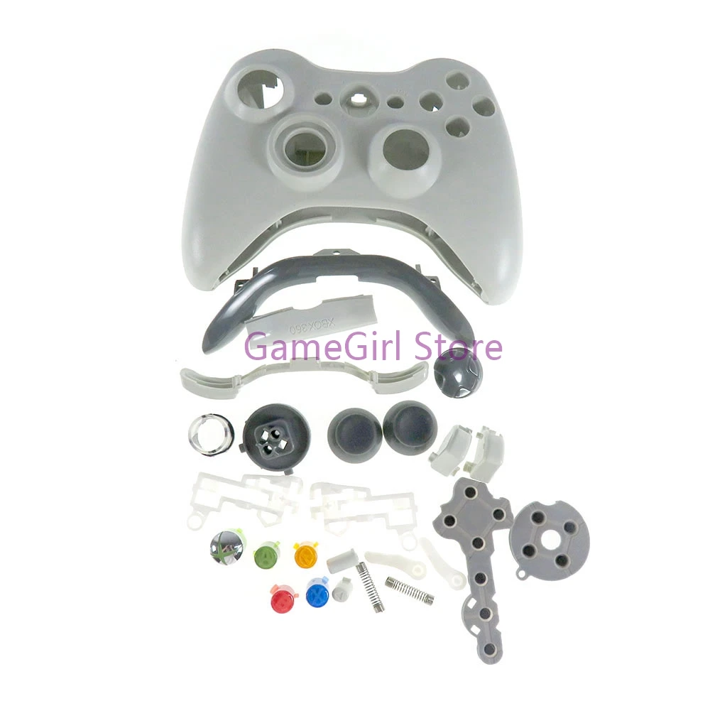 1Set Voor Xbox360 Bedrade Controller Volledige Set Van Behuizing Shell Cover Met Knoppen Beschermende Case Vervangingsset