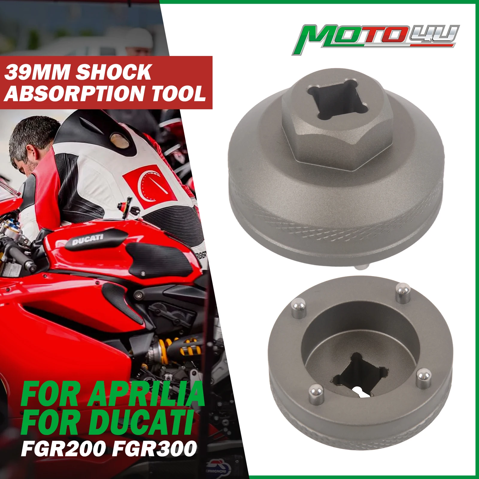 39MM For FGR200 FGR300 Shock Absorber Top Cap Tool Motorcycle Shock Absorption Tools