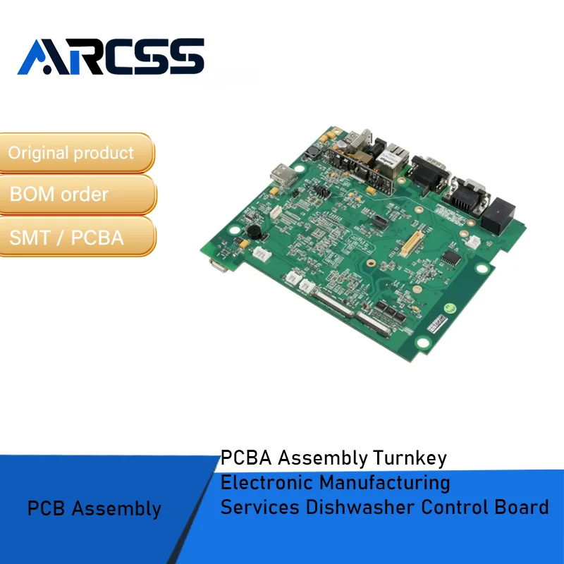 PCBA الجمعية Turnkey خدمات التصنيع الإلكترونية لوحة تحكم غسالة الأطباق