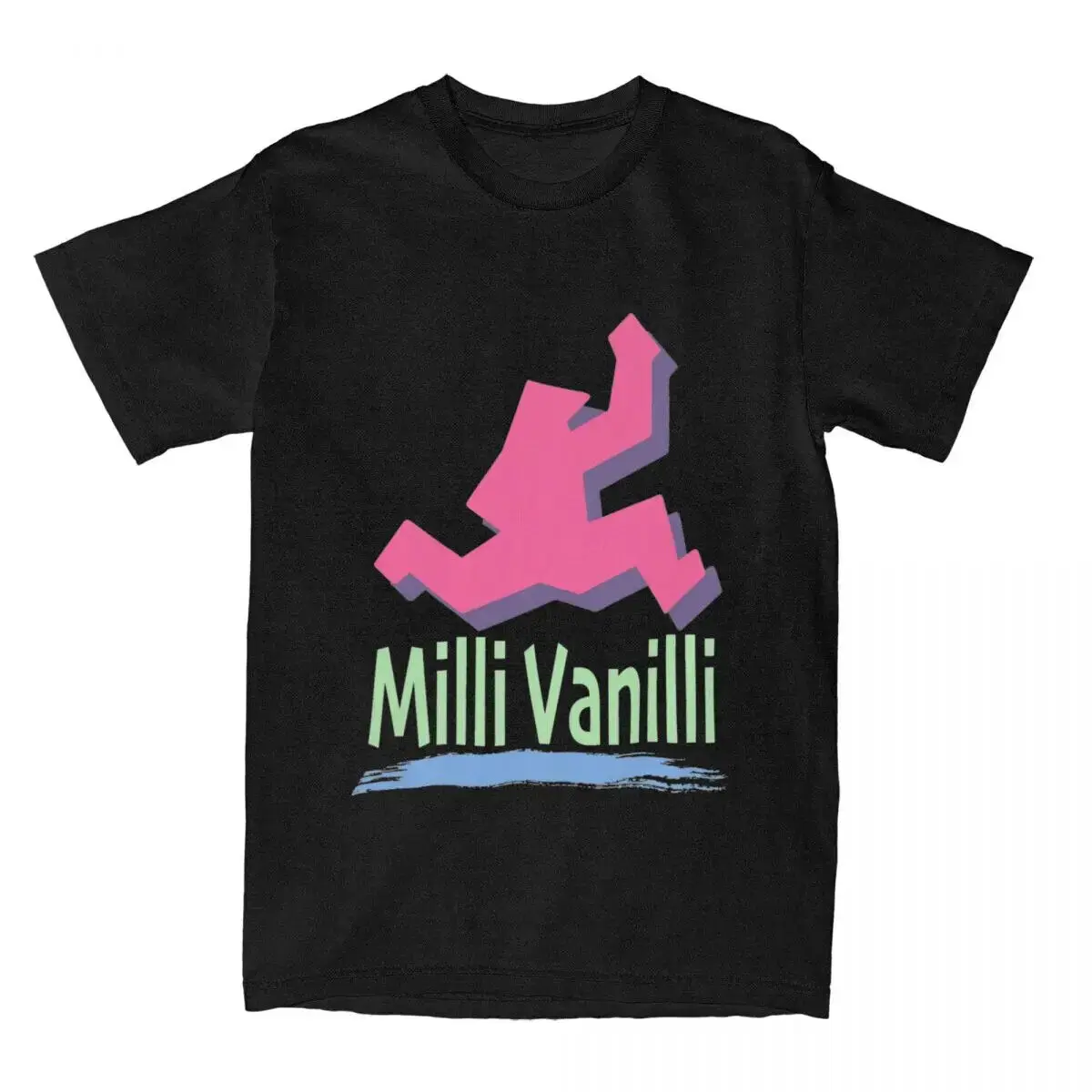 Music Group T Shirts para Homens e Mulheres, Alemanha Milli Vanilli, Acessórios Fashions