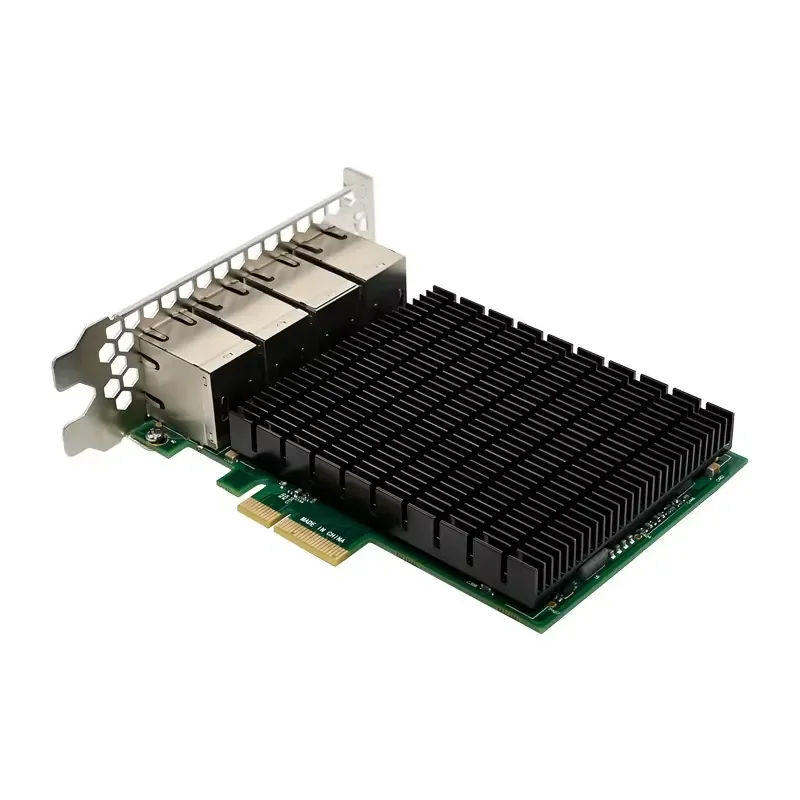 PCIe X4 Eye-port Industrial Vision Network Card I350AM4 Visual Acquisition Card view 2
