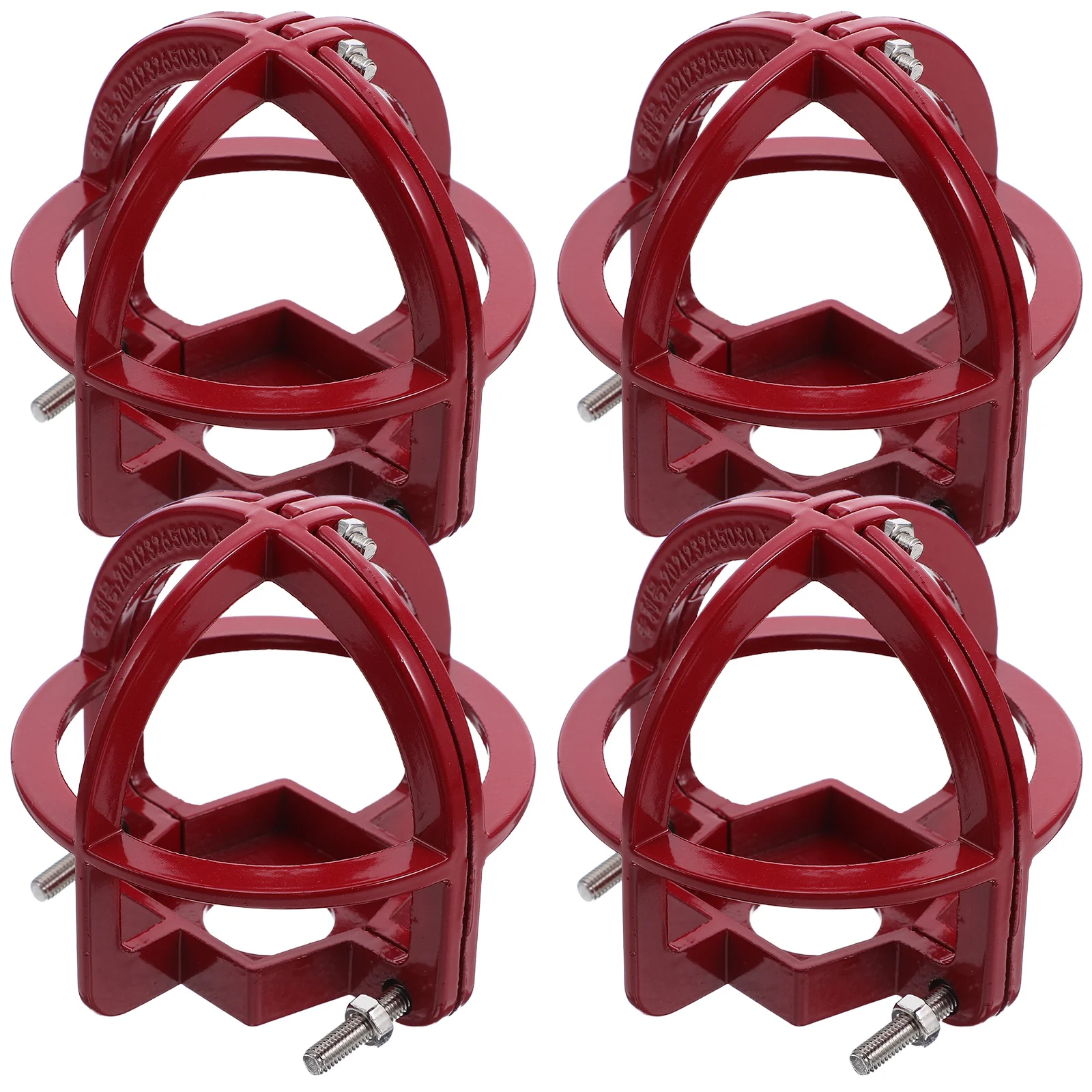 4pcs Fire Sprinkler Head Protector For Ceiling Residential Commercial Industrial Use Decorative Safety Cage