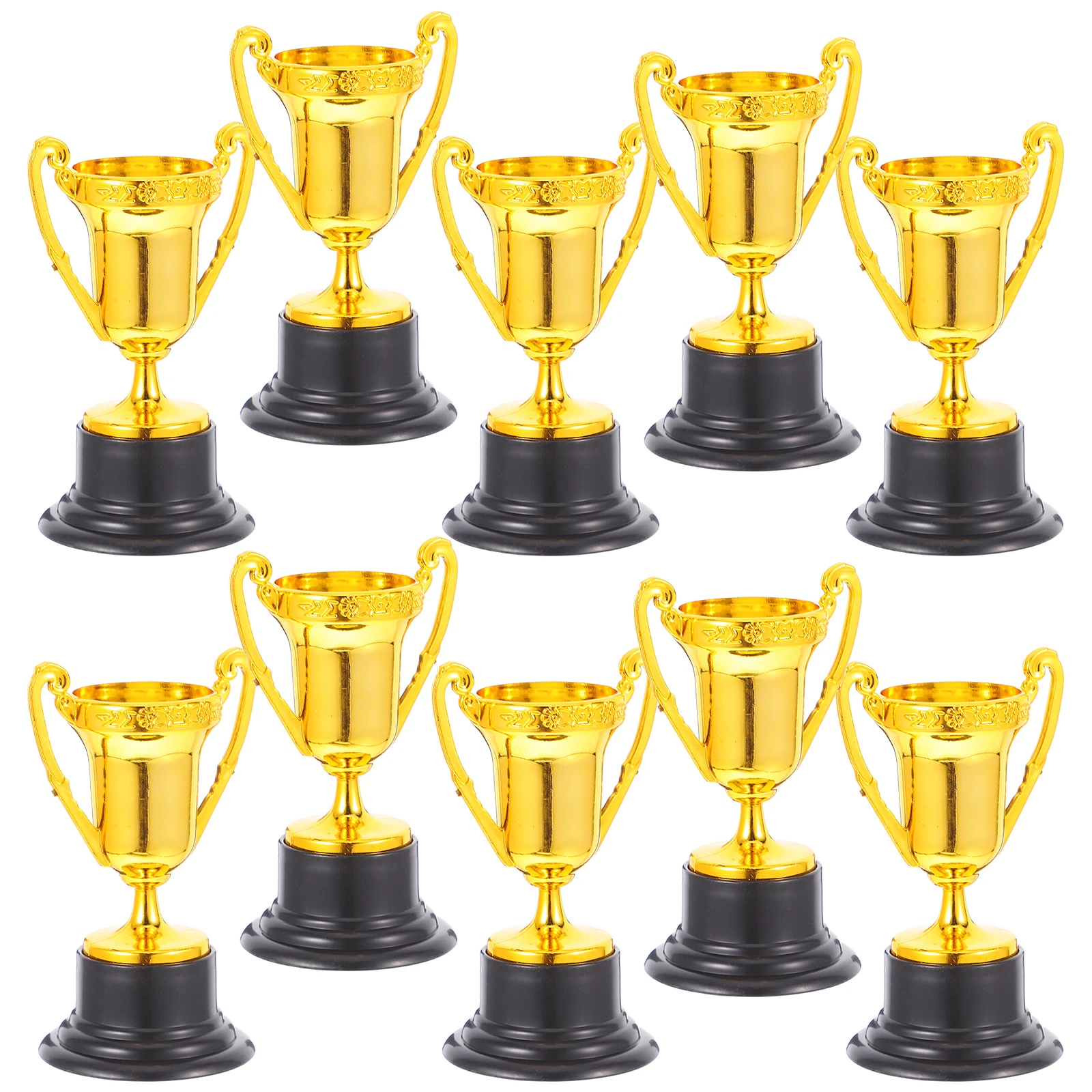 

10 Pcs Small Trophy Party Trophies for Kids Funny Rewarding Prize Award Prizes Sports