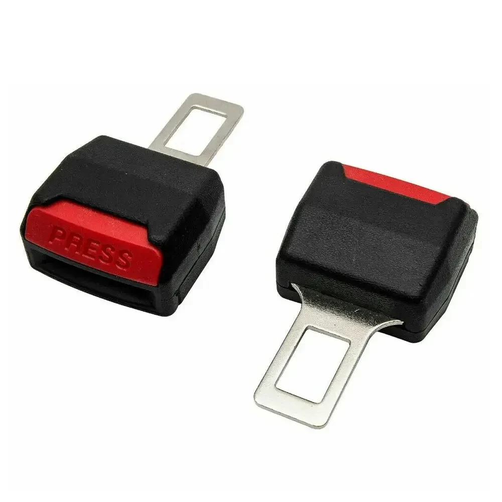 Extensor de Clip para cinturón de seguridad de coche, 2 unidades, bloqueo de cinturón de seguridad, enchufe de hebilla, extensor de enchufe de inserción gruesa, hebilla de seguridad, accesorios para cinturón de seguridad