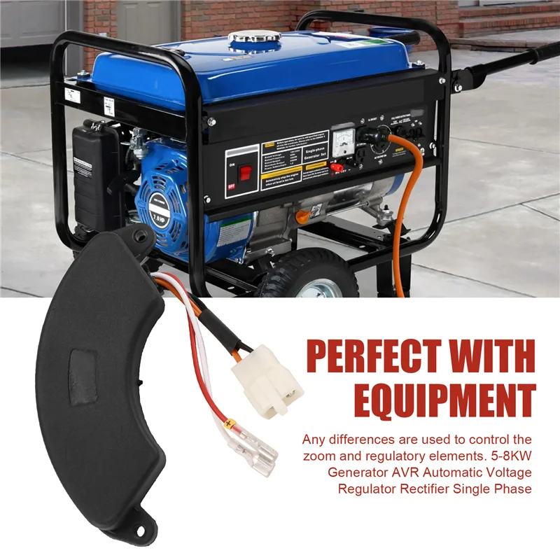 Parti del generatore a benzina raddrizzatore automatico del regolatore di tensione AVR del generatore a mezzaluna monofase 5-8KW