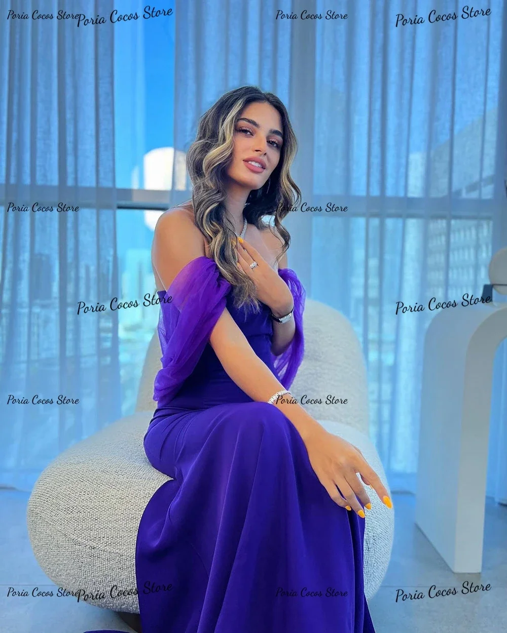 Customized Sweetheart Neck Off Shoulder Prom Gown A-line Sexy Backless Exquisite High Quality Occasion Evening Dresses for Women - Image 5