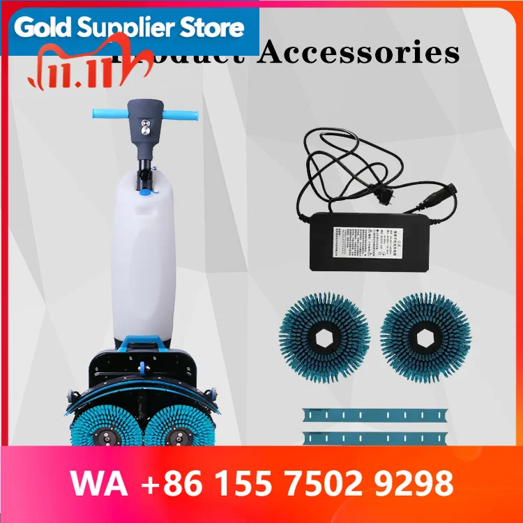 ligent Long-lasting Floor Scrubber hine