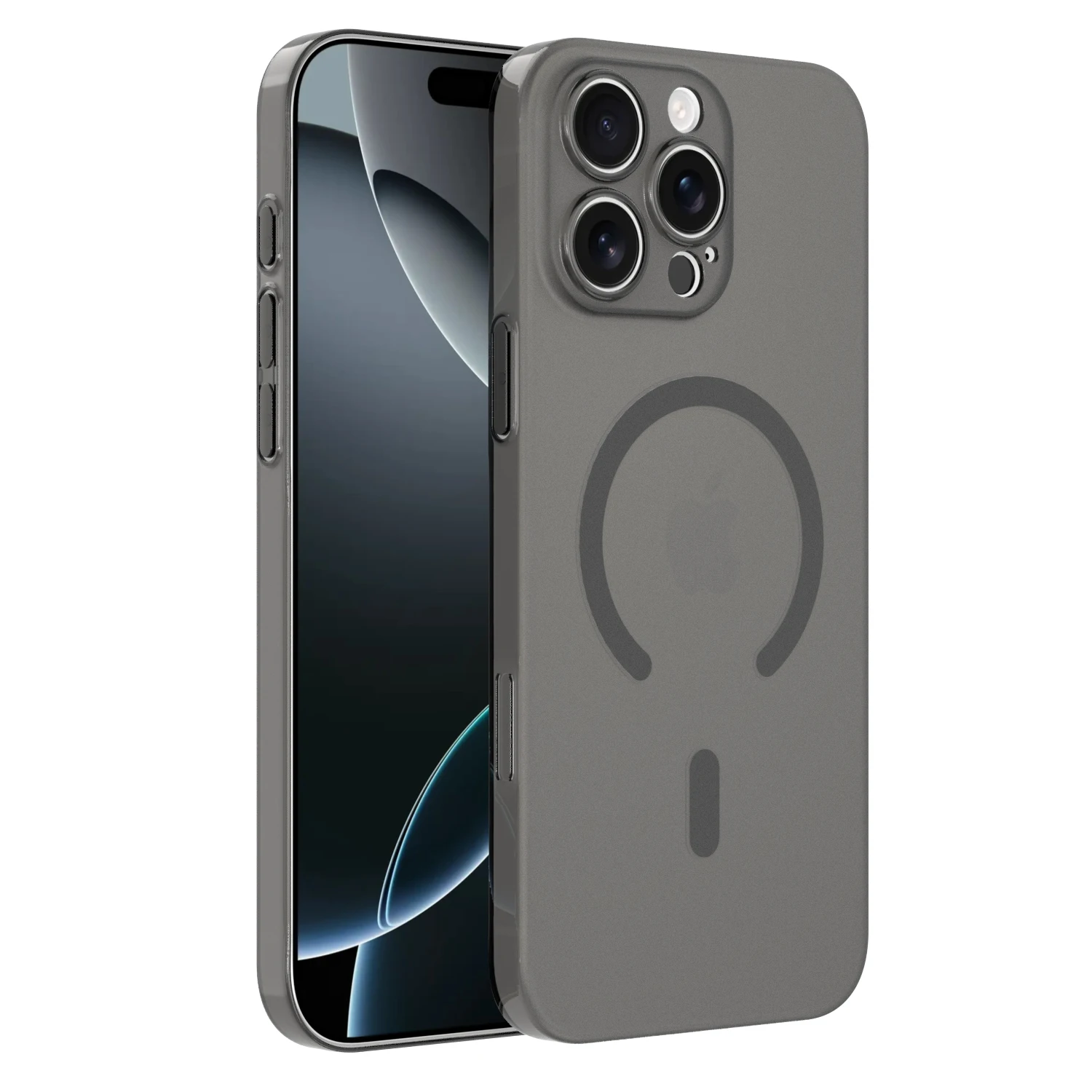 

Translucent Matte Phone Case For MagSafe iPhone 17 Air 16 Plus 15 14 13 12 Pro Max Magnetic Shockproof Anti-Fingerprint Cover