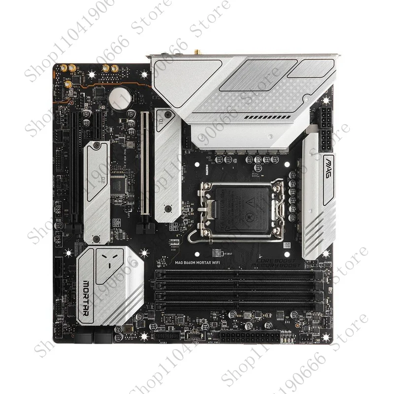 

QQ For MSI MAG B660M MORTAR WIFI DDR5 Desktop Computer Motherboard Test OK.