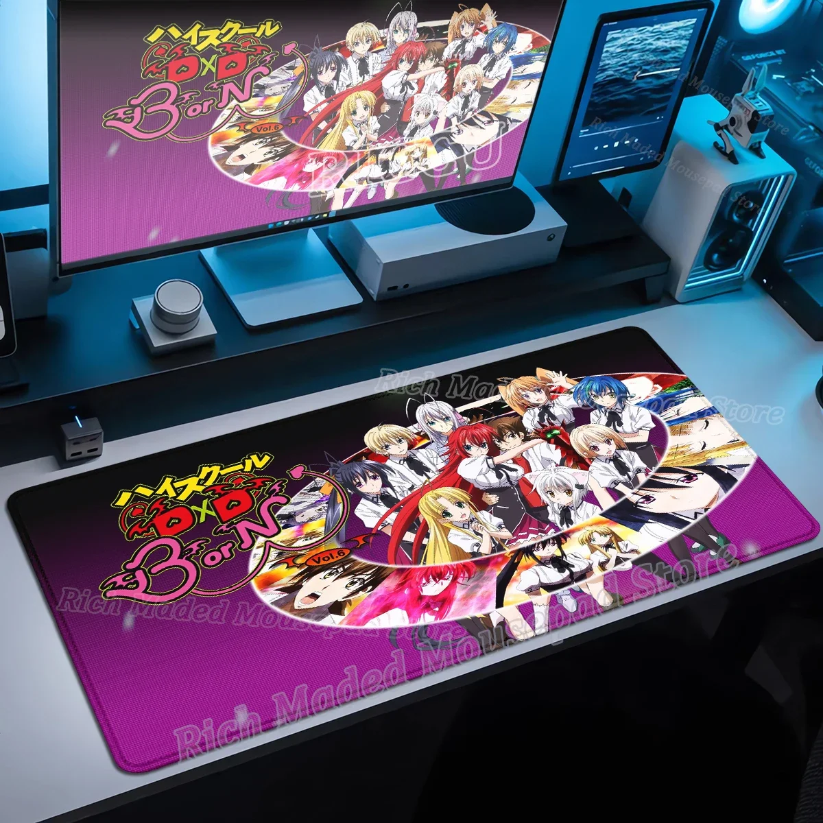 لوحة ماوس أنيمي للمدرسة الثانوية DxD لوحة ماوس للرسوم المتحركة سرعة كبيرة إعداد الألعاب Tablemat ملحقات الكمبيوتر مكتب الكمبيوتر لوحة المفاتيح حصيرة مكتبية