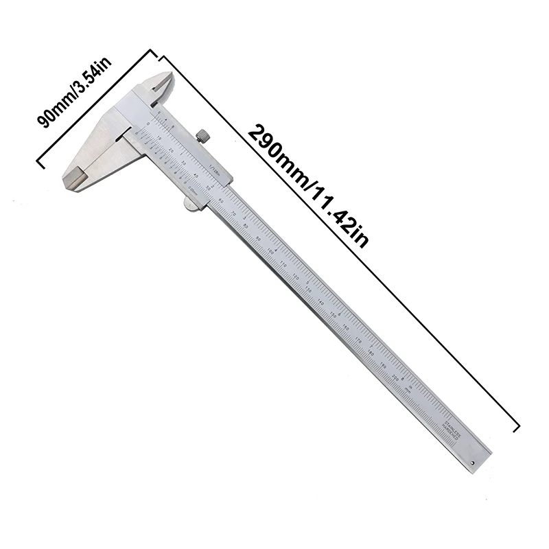 Caliper Vernier Caliper 0-200mm Precision 0.05mm Measuring Tools Gauge Hand Tools