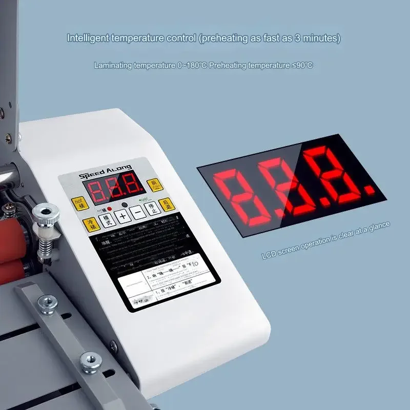 Photo Album Hot Cold Laminator Machine for Documents and Photos