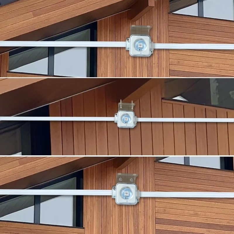 Smart Application LED Outdoor Eaves Light, IP67 Waterproof, DIY Scenarios, Ideal for Birthday and Holiday Lighting