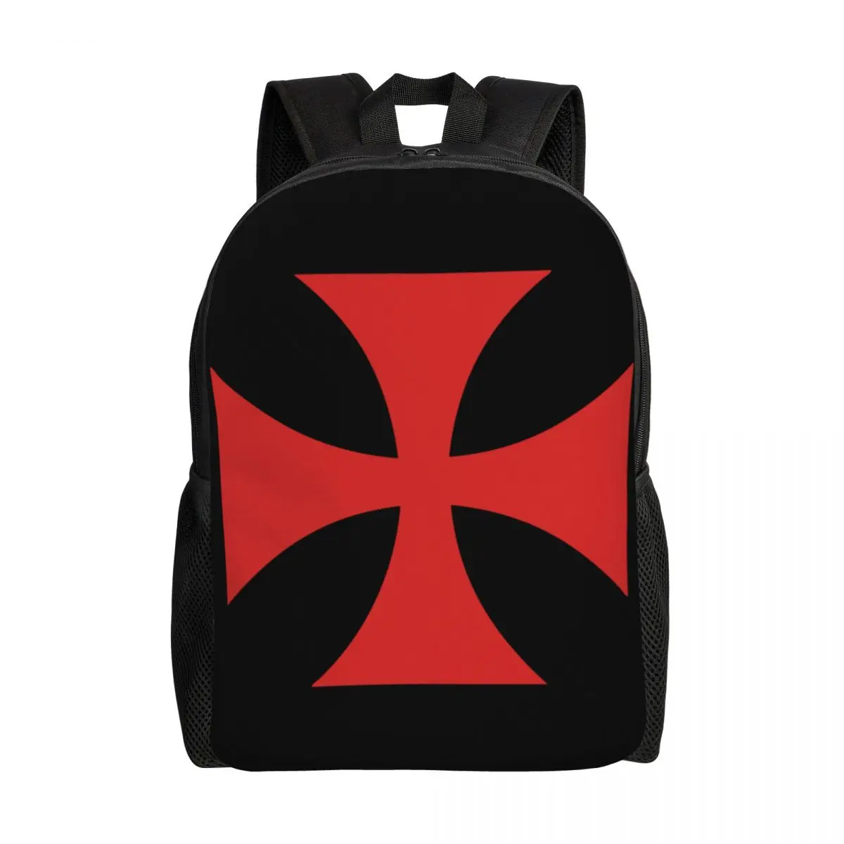 

Рюкзак Red Templar Cross Knights для мужчин и женщин, водонепроницаемая школьная сумка для колледжа, сумки для книг с принтом
