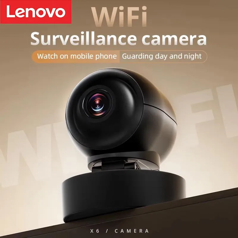 

Новая HD-камера Lenovo 1080 для домашней безопасности с Wi-Fi, Bluetooth, удаленным просмотром в реальном времени и инфракрасным ночным видением