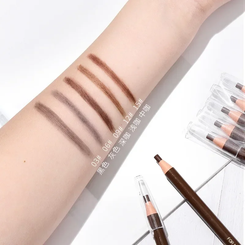 1pc Waterproof Lasting Eye Brow Pencil Precise Brow Definer Black Blonde Brown Eyebrow Pen Long Lasting Eye Makeup Cosmetic Tool